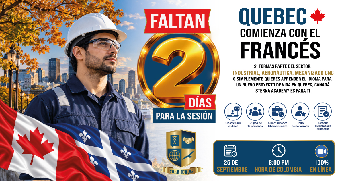 Recordatorio Sesión Informativa 25 Sep - Faltan 2 días (23/09)
